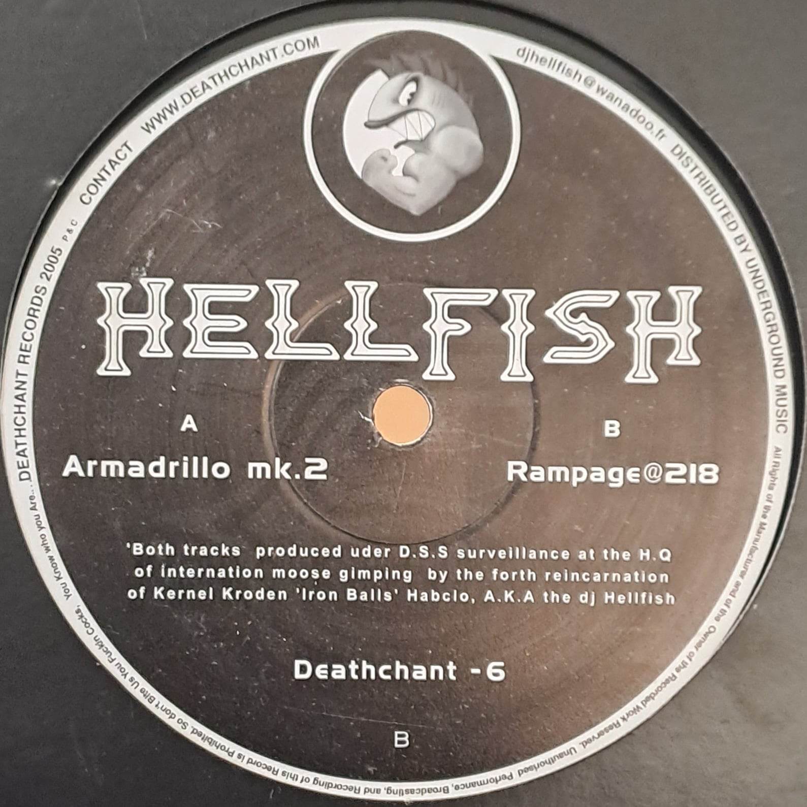 Deathchant -6 - vinyle hardcore